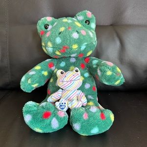 Build A Bear Frog Bundle Jolly Jumps Frog and Golden Egg Mini Fog Set